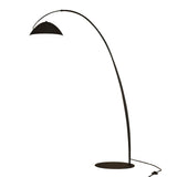 Modern Scandinavian Verse Arc Floor Lamp with Adjustable Swivel Shade for Living Room