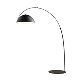 Modern Scandinavian Verse Arc Floor Lamp with Adjustable Swivel Shade for Living Room