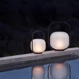 Modern Rechargeable Portable Outdoor Lantern Table Lamp for Garden and Patio