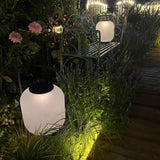 Modern Rechargeable Portable Outdoor Lantern Table Lamp for Garden and Patio