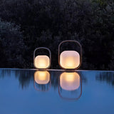 Modern Rechargeable Portable Outdoor Lantern Table Lamp for Garden and Patio