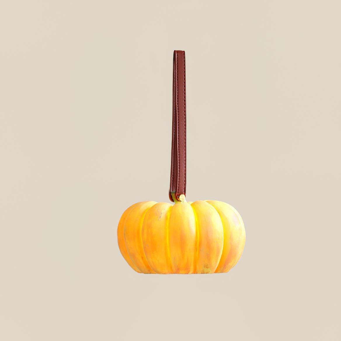 Rechargeable Portable Pumpkin Table Lamp LED Battery Operated Resin Desk Light