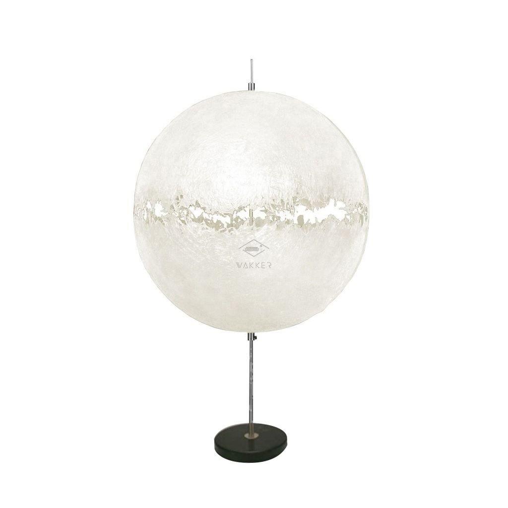Modern Artistic Fiberglass Table Lamp Textured Hand Painted Nightstand Light for Bedroom