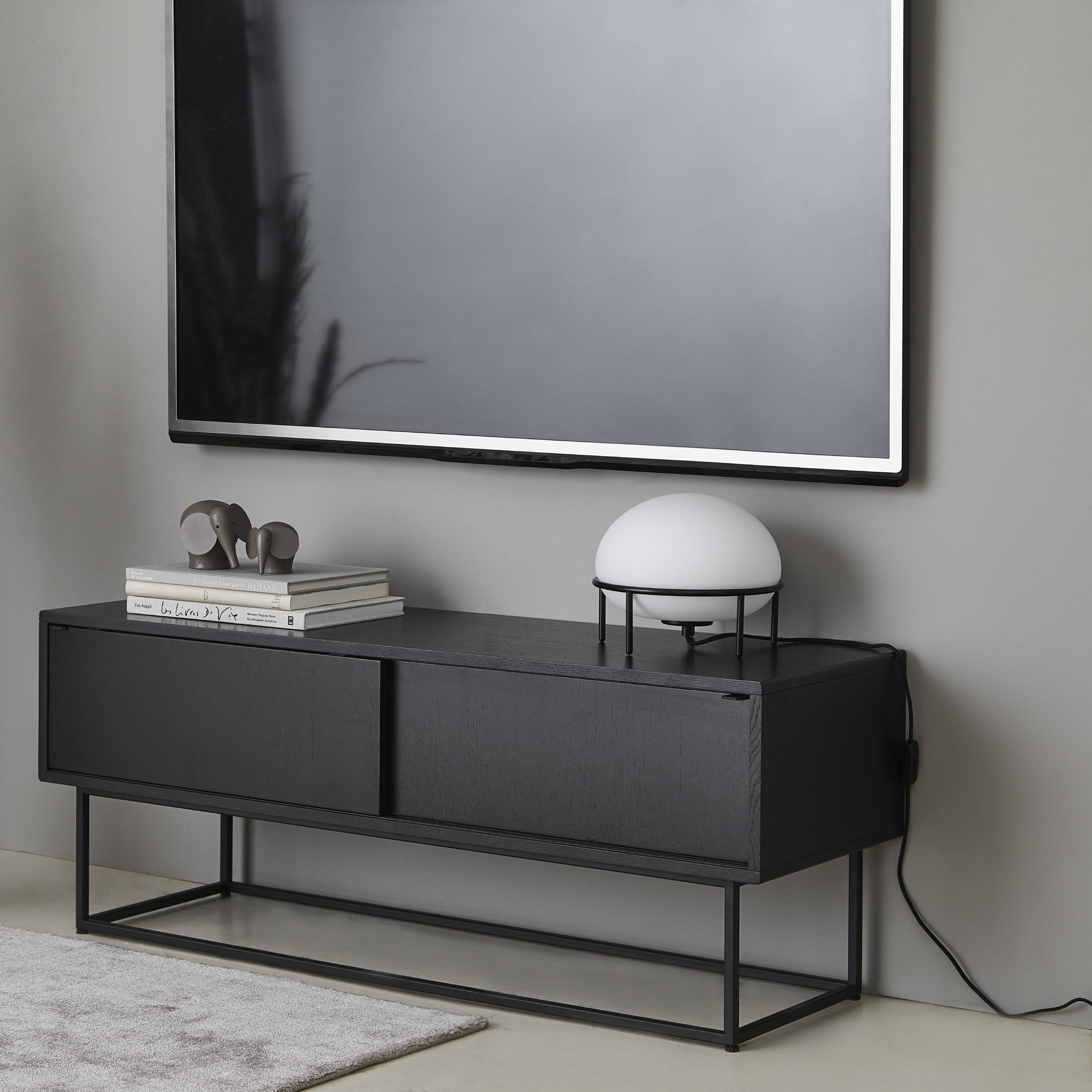 Modern Opal Glass Pump Table Lamp with Steel Frame for Office and Home Decor