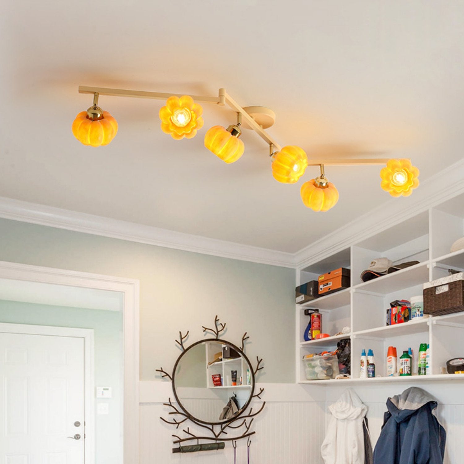 modern-pumpkin-resin-multi-head-ceiling-light-fixture-for-dining-and-living-rooms