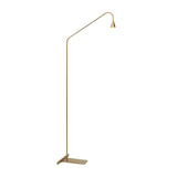 Modern Geometric Architectural Metal Standing Floor Lamp for Contemporary Living Spaces