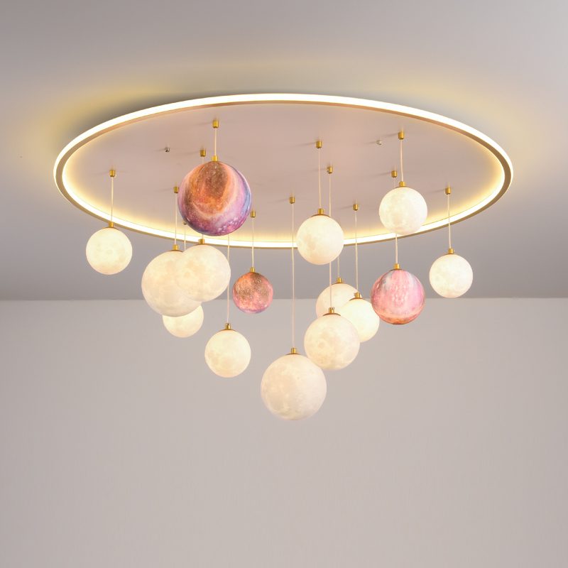 modern-rainbow-planet-integrated-led-ceiling-light-fixture-with-three-color-modes