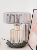 Rapanui Hand Blown Glass Table Lamp with Touch Sensor and Integrated LED Lighting