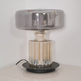 Rapanui Hand Blown Glass Table Lamp with Touch Sensor and Integrated LED Lighting
