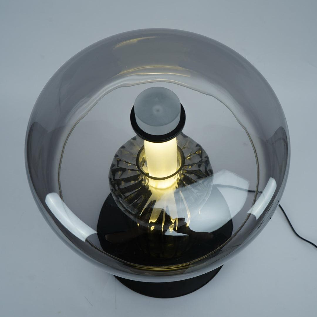 Rapanui Hand Blown Glass Table Lamp with Touch Sensor and Integrated LED Lighting