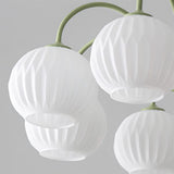 modern-ribbed-glass-globe-chandelier-metal-frame-pendant-light-for-living-room-and-dining-space