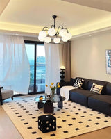 modern-ribbed-glass-globe-chandelier-metal-frame-pendant-light-for-living-room-and-dining-space