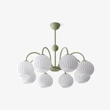 modern-ribbed-glass-globe-chandelier-metal-frame-pendant-light-for-living-room-and-dining-space