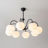 modern-ribbed-glass-globe-chandelier-metal-frame-pendant-light-for-living-room-and-dining-space