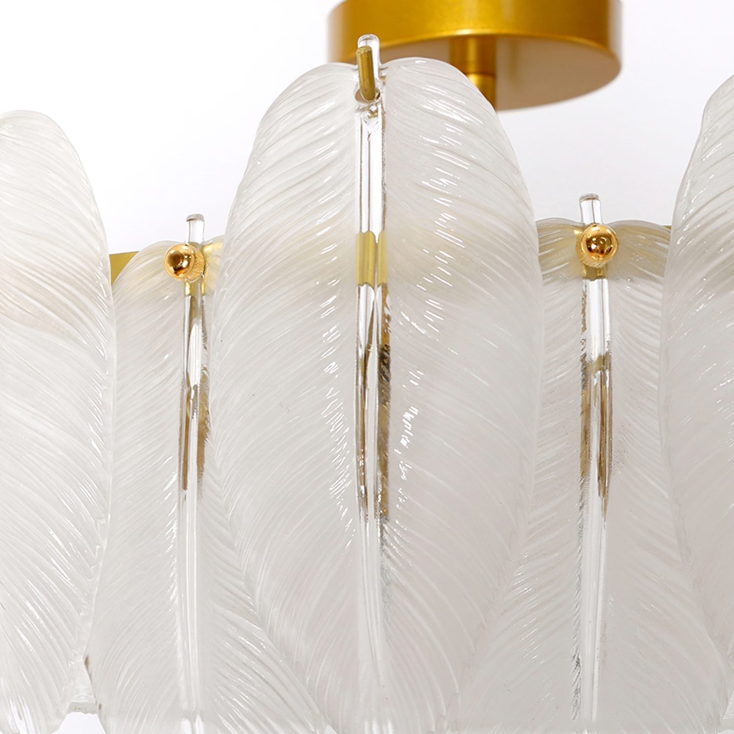 modern-retro-feather-style-gold-ceiling-chandelier-with-frosted-white-glass-globes