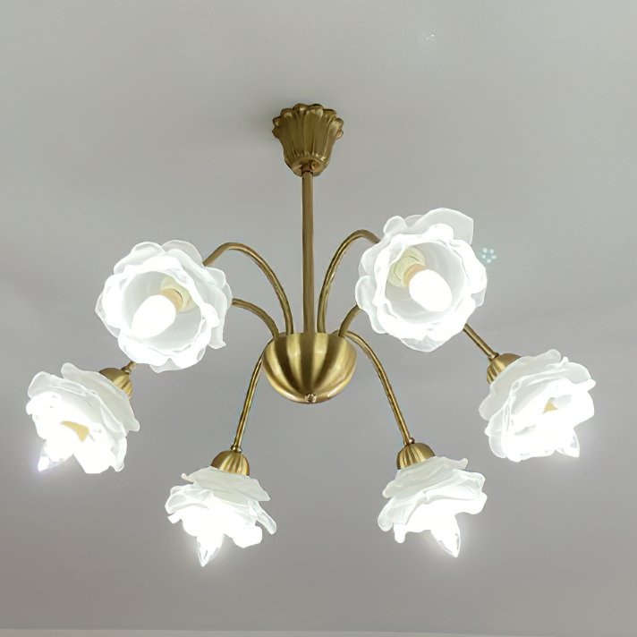 elegant-flower-petal-chandelier-vintage-glass-brass-hanging-light-fixture