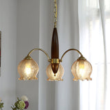 vintage-petal-glass-chandelier-mid-century-modern-wood-and-iron-pendant-lighting