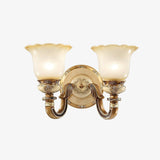 vintage-resin-wall-sconce-with-frosted-glass-shade-for-bedroom-and-hallway