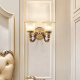 vintage-resin-wall-sconce-with-frosted-glass-shade-for-bedroom-and-hallway