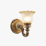 vintage-resin-wall-sconce-with-frosted-glass-shade-for-bedroom-and-hallway