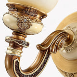 vintage-resin-wall-sconce-with-frosted-glass-shade-for-bedroom-and-hallway