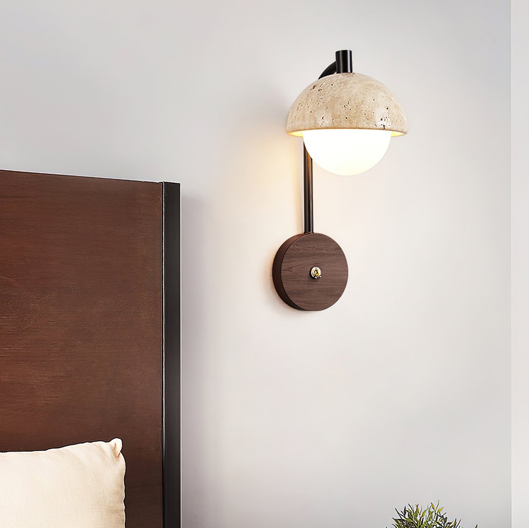 mid-century-retro-yellow-travertine-wall-sconce-lighting-with-wooden-base-and-metal-accents