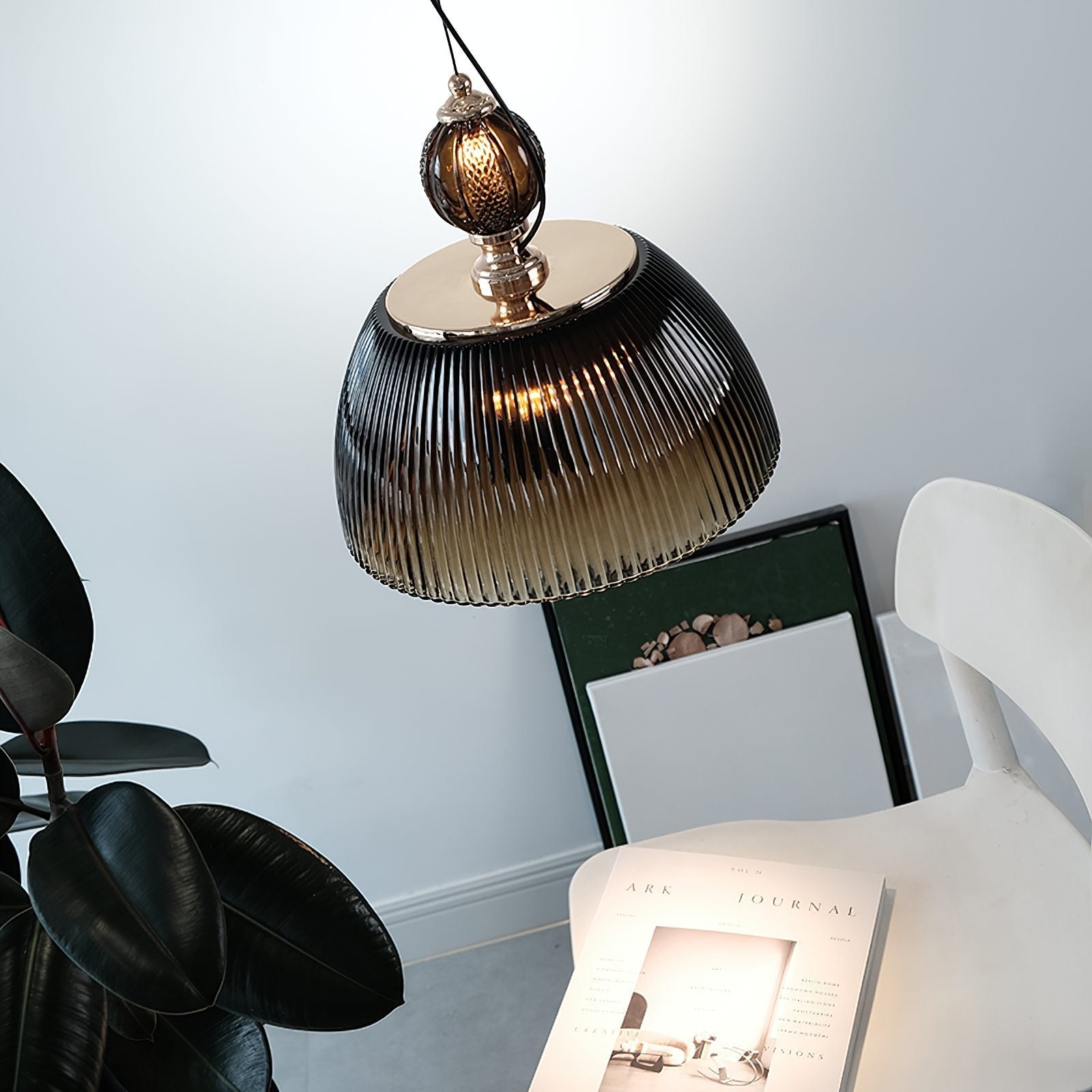 vintage-hand-blown-gradient-green-glass-pendant-light-for-dining-room-and-kitchen-island