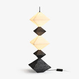 Modern Geometric Rhombus Cube LED Standing Floor Lamp for Interior Decor