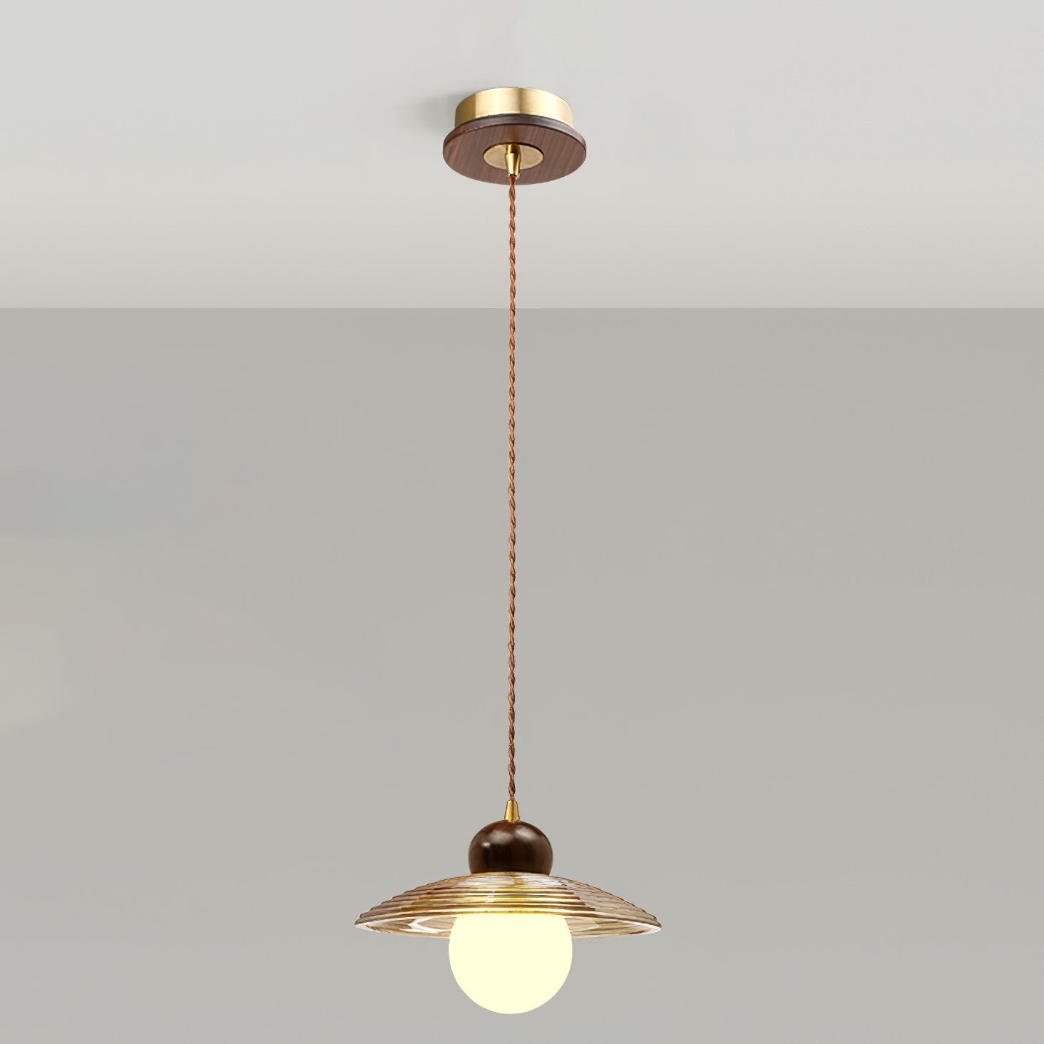vintage-handcrafted-lotus-ribbed-glass-pendant-light-cognac-floral-ceiling-lamp-for-dining-room