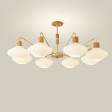 modern-ribbed-rubberwood-chandelier-with-white-glass-globes-and-gold-accents
