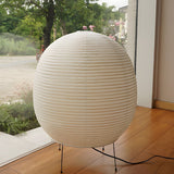 Modern Mulberry Rice Paper Lantern Table Lamp for Bedroom Reading and Minimalist Home Decor