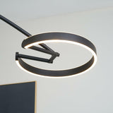 Modern Minimalist Ring Floor Lamp LED Standing Light for Living Room and Bedroom