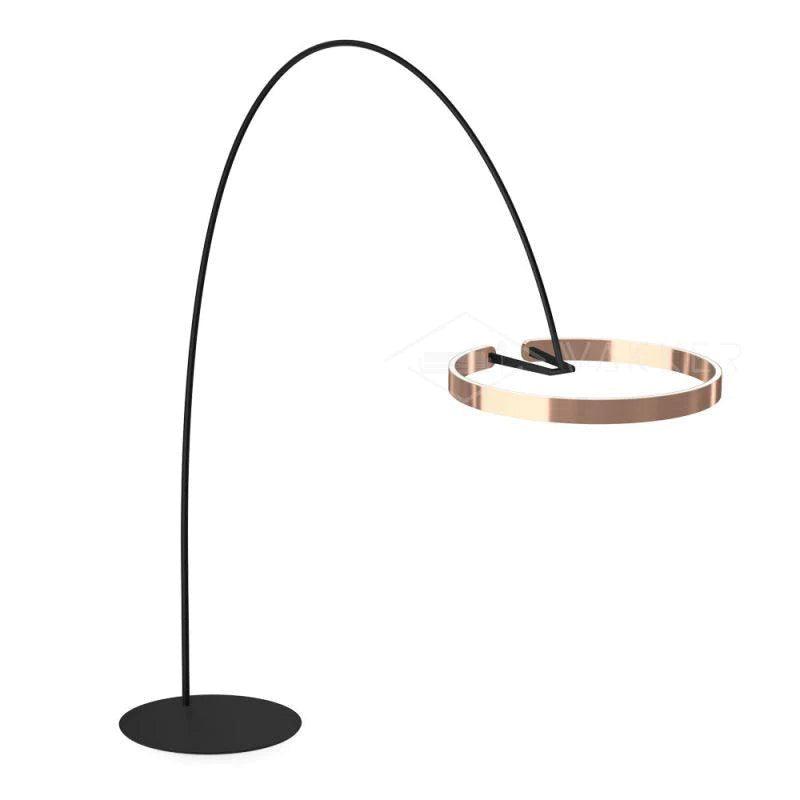 Modern Minimalist Ring Floor Lamp LED Standing Light for Living Room and Bedroom