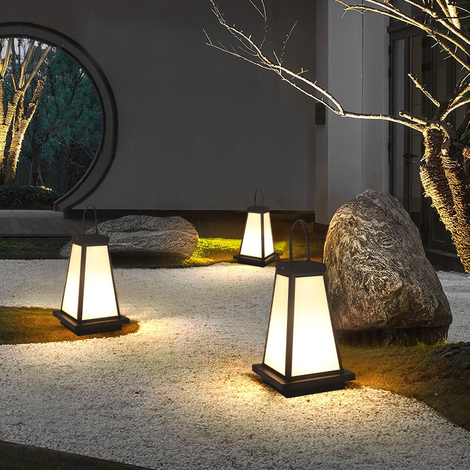 Modern Roam Lantern Outdoor Garden Landscape Table Lamp with IP65 Waterproof Rating