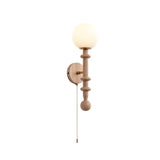 vintage-roman-column-wall-sconce-with-walnut-wood-accents-and-glass-shade-for-indoor-lighting