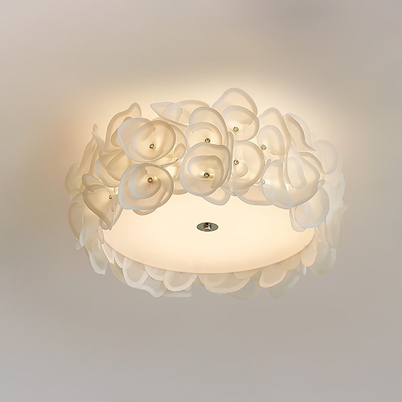 modern-white-floral-hydrangea-metal-petal-flush-mount-ceiling-lamp-for-bedroom-living-room