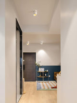 Modern Adjustable White LED Ceiling Spotlight for Targeted Interior Illumination