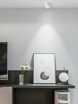 Modern Adjustable White LED Ceiling Spotlight for Targeted Interior Illumination