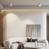 Modern Adjustable White LED Ceiling Spotlight for Targeted Interior Illumination