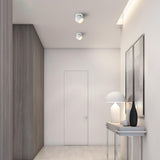 Modern Adjustable White LED Ceiling Spotlight for Targeted Interior Illumination