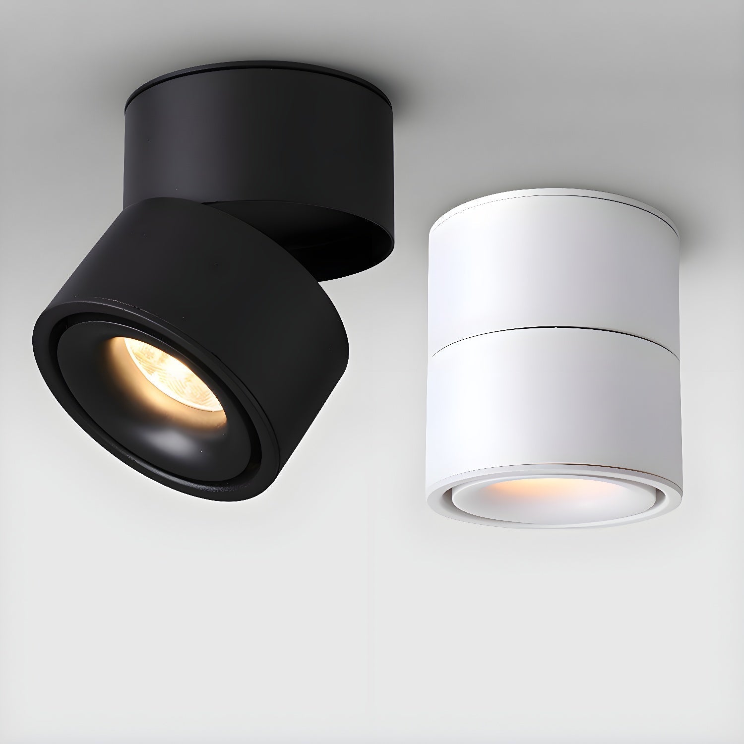 Modern Rotatable LED Spotlight Ceiling Fixture for Adjustable Indoor Accent Lighting