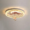 Carousel LED Flush Mount Ceiling Light for Children Bedroom and Nursery Playroom