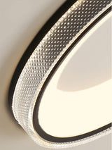 Minimalist Round Integrated LED Flush Mount Ceiling Light Modern Indoor Fixture