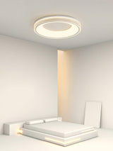 Minimalist Round Integrated LED Flush Mount Ceiling Light Modern Indoor Fixture