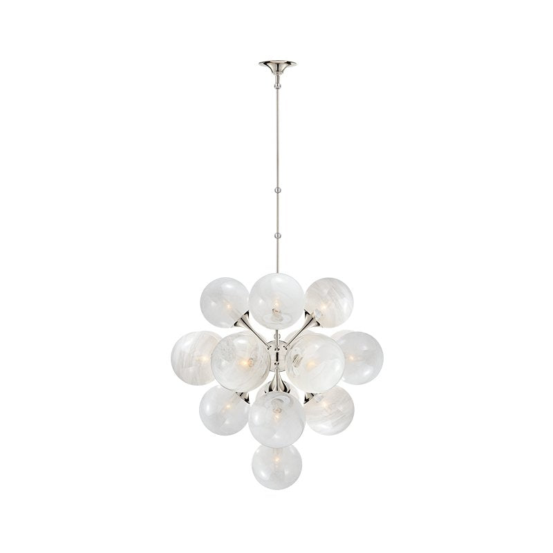 modern-hand-blown-glass-globe-chandelier-with-sculptural-metal-frame-for-living-room-and-foyer