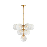 modern-hand-blown-glass-globe-chandelier-with-sculptural-metal-frame-for-living-room-and-foyer