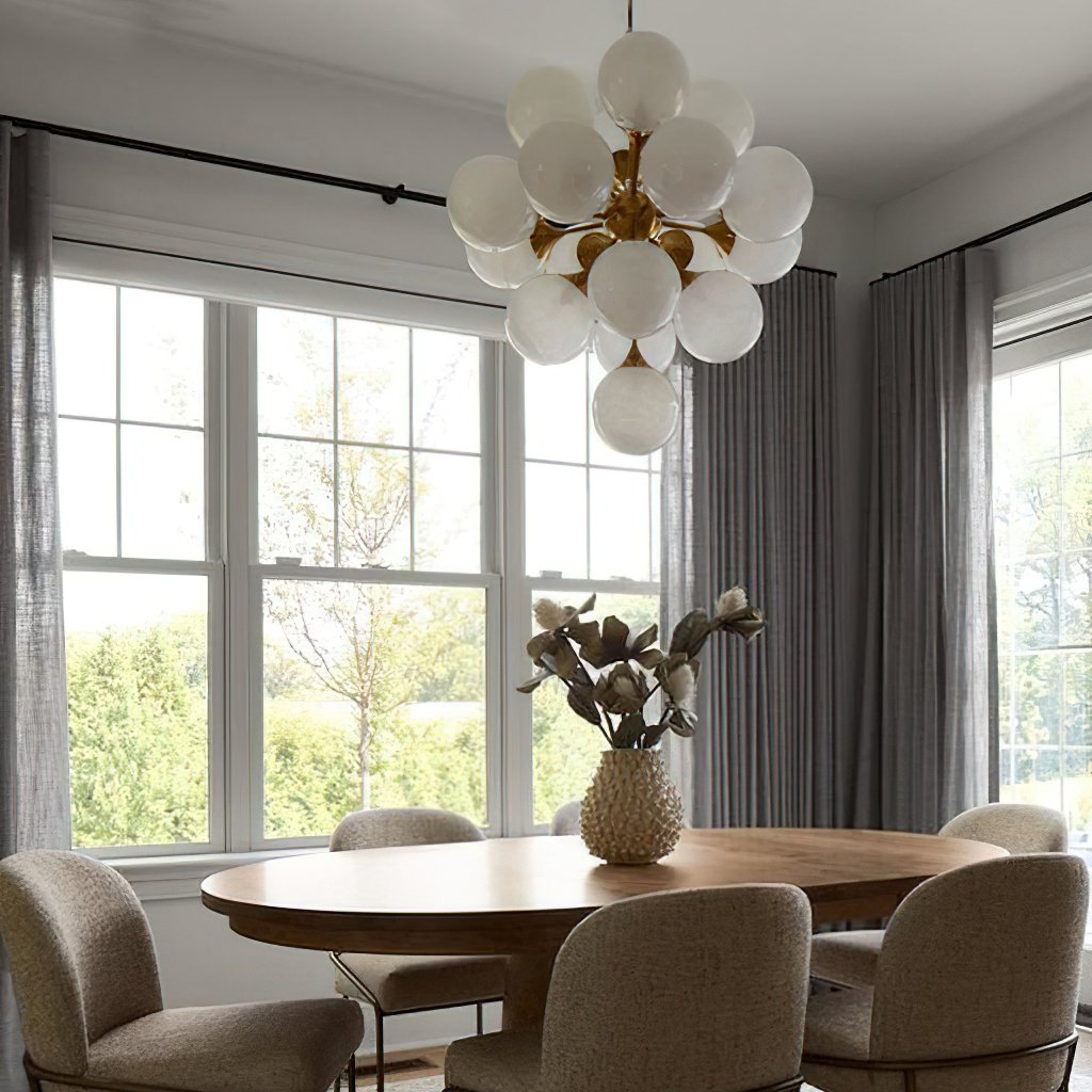 modern-hand-blown-glass-globe-chandelier-with-sculptural-metal-frame-for-living-room-and-foyer