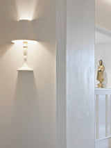 minimalist-recessed-white-plaster-style-led-wall-light-for-indoor-decor