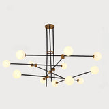 modern-hand-blown-glass-globe-chandelier-with-elegant-brass-and-copper-finishes