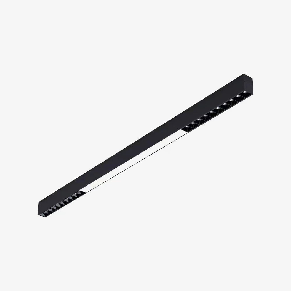 Modern Linear Magnetic Floating LED Ceiling Light with Minimalist Aluminum Design